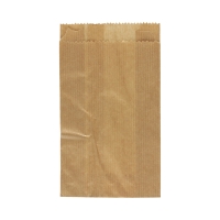 Torba papierowa 170x100x50 brązowa fałdowa