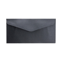 Koperty ozdobne DL czarne Pearl 150g/m2 (10)