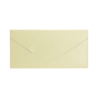Koperty DL kremowe Pearl 220g - 5 szt. w opak.