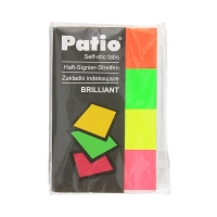 Zakładki indeksujące 20x50/20 4kol brilliant Patio