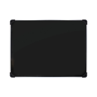 Tablica kredowo-magnetyczna 60x45 ALU EDGE czarna MemoBe IDEA