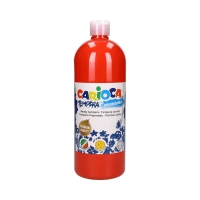 Farba tempera czerwona 1l Carioca