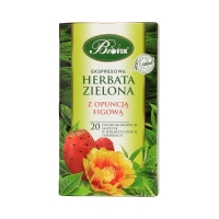 Herbata ekspresowa zielona/opuncja figowa Bi fix 20t koperty
