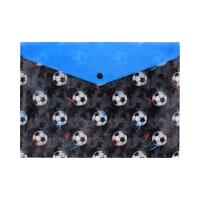 Teczka kopertowa A4/PP nadruk Piłka Biurfol