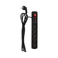 Listwa zasilająca 5g 3m czarna Acar F5