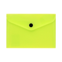 Teczka kopertowa A6/PP neon żółta Biurfol