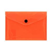 Teczka kopertowa A6/PP neon pomarańczowa Biurfol