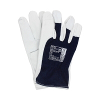 Rękawice monterskie Pony biało-granatowe 10 Ardon (2)