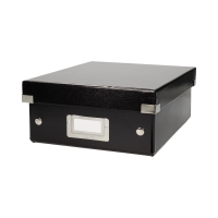 Pudełko C&S przegródki małe czarne Leitz WOW