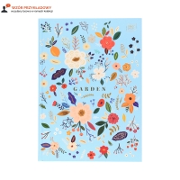 Brulion A4/96 kratka Garden Interdruk