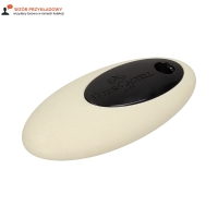 Gumka PVC OVAL biało/czarna Faber-Castell FC182338
