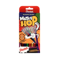 Długopis żelowy 1.00mm 8kol mix Matte Hop Pentel