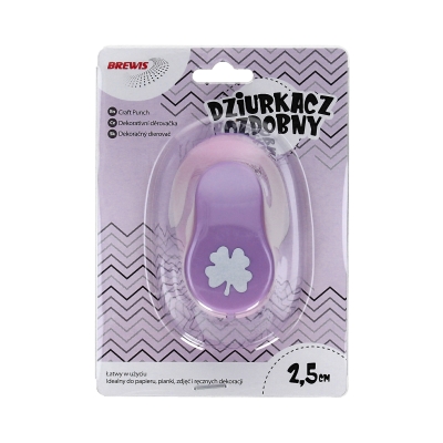 Dziurkacz ozdobny 2.5cm Liść/123