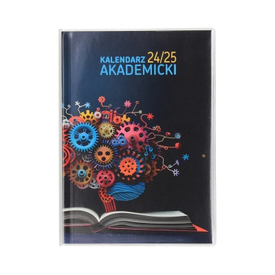 Kalendarz książkowy A5 Akademicki PCV Idea