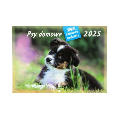 Kalendarz wieloplanszowy Psy domowe WL08