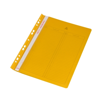 Skoroszyt akta osobowe PP/perforacja żółty Biurfol ST-23