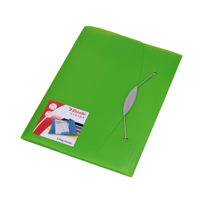 Teczka gumka A4 zielona 15mm Vivida 624041