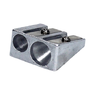 Temperówka podwójna metalowa KwTrade