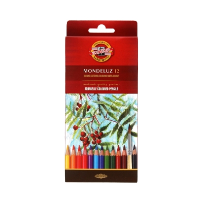 Kredki akwarelowe 12kol Mondeluz Koh-I-Noor 3716