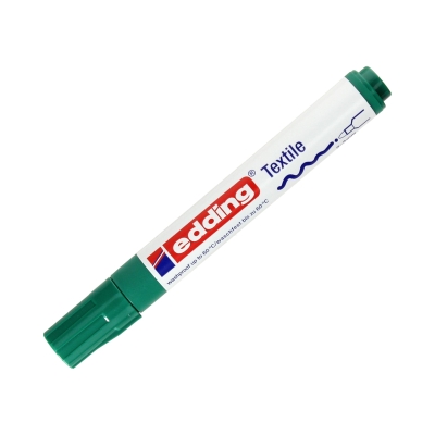 Marker do tkanin 2.0-3.0mm zielony okrągły Edding 4500