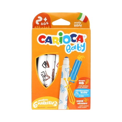 Flamastry 6kol Maxi Baby Carioca