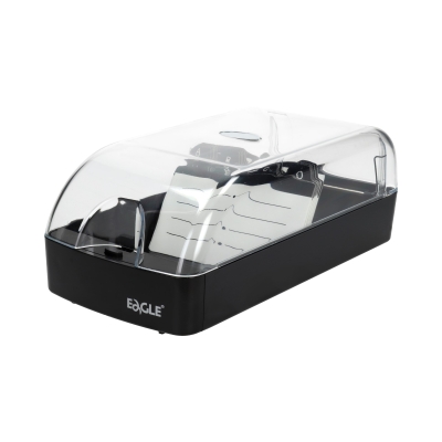 Wizytownik - pojemnik na 550 wizytówek czarny Eagle 808M