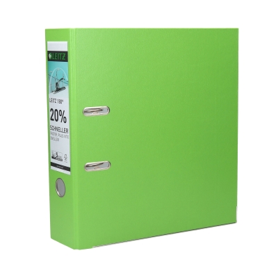 Segregator A4/80 jasnozielony 180st Leitz