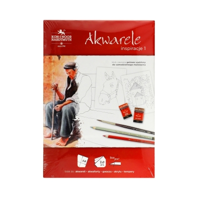 Blok A4/20 320g Inspiracje Akwarele 00504