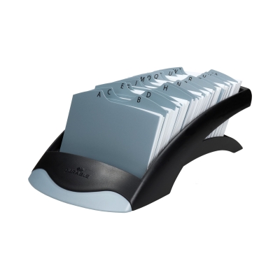 Stojak karty teleadresowe czarny Telindex