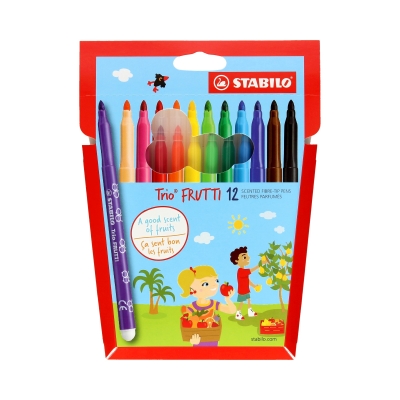 Flamastry 12kol Trio Frutti Stabilo 290/12-01