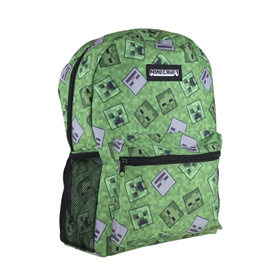 Plecak + piórnik + bidon + śniadaniówka Minecraft 512020001