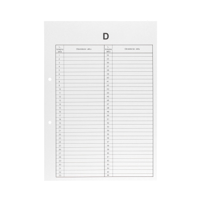 Druk D Biurfol TD-06