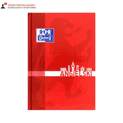 Brulion A5/80 kratka j.angielski Oxford 400128289