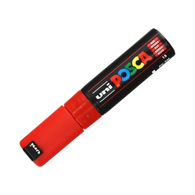 Marker plakatowy 4.5-5.5mm czerwony okrągły Posca PC-7M