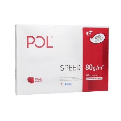 Papier ksero A4 80g 153 Polspeed (500)