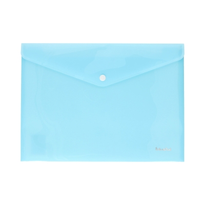Teczka kopertowa A4/PP pastel niebieska Biurfol