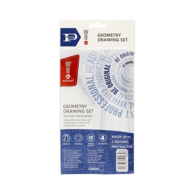 Zestaw kreślarski 20cm Memobe byPratel