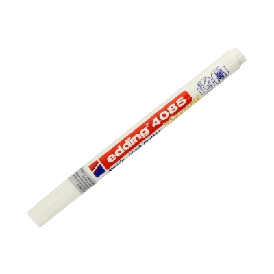 Marker kredowy do szyb 1.0-2.0mm biały Edding 4085