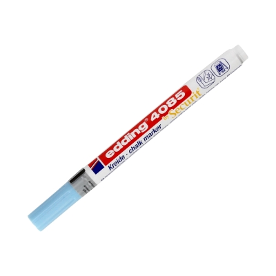 Marker kredowy do szyb 1.0-2.0mm niebieski pastel Edding 4085