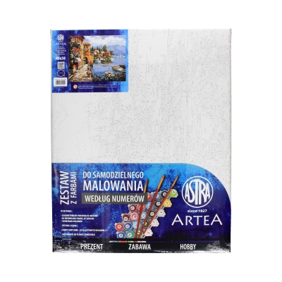 Zestaw do malowania farbami wg numerów Wakacje ASTRA 801022908