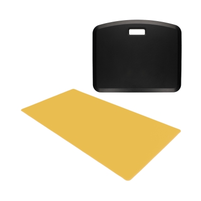 Mata redukująca zmęczenie  + mata na biurko żółta Ergo Cosy Leitz