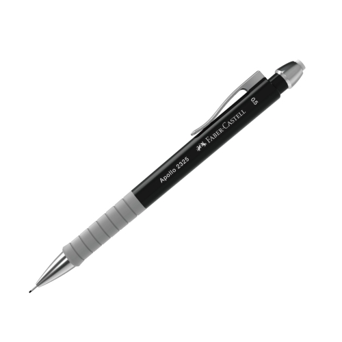 Ołówek automatyczny 0.5mm czarny Apollo Faber-Castell 232504FC