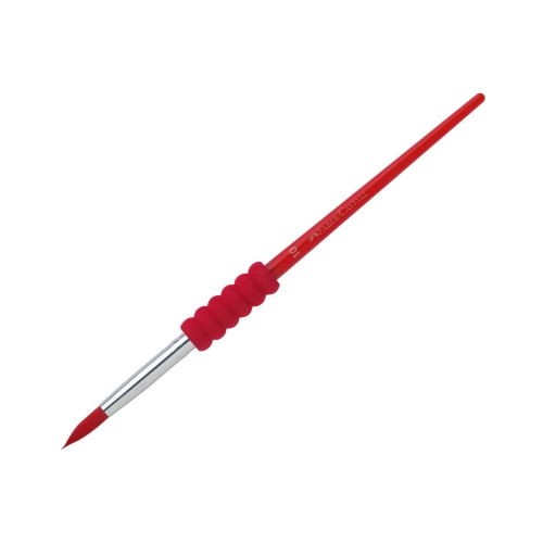 Pędzelki szkolne miękki uchywt - 4szt. Faber-Castell