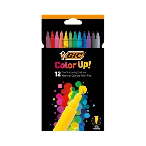 Flamastry 12kol Color Up BIC 950542