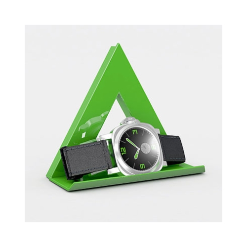 Magnes tablic 75x75 XL zielony Dahle trójkąt