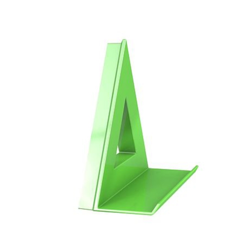 Magnes tablic 75x75 XL zielony Dahle trójkąt