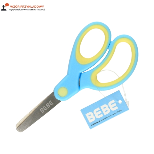Nożyczki szkolne 13cm BeBe Kids pastel
