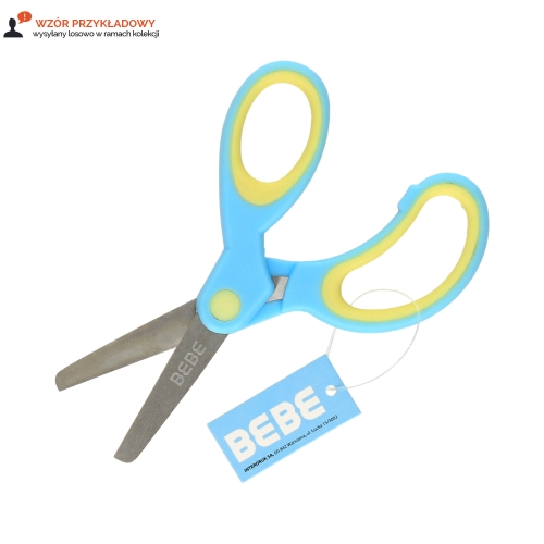 Nożyczki szkolne 13cm BeBe Kids pastel