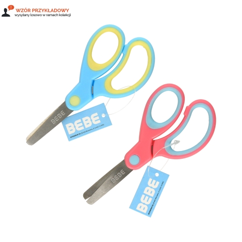 Nożyczki szkolne 13cm BeBe Kids pastel