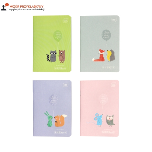 Zeszyt A6/32 kratka poddruk Friends Interdruk